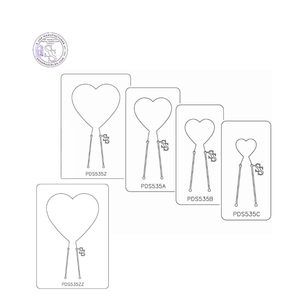 PANCAKE DIE PDS535 SHAPE 35 HEART